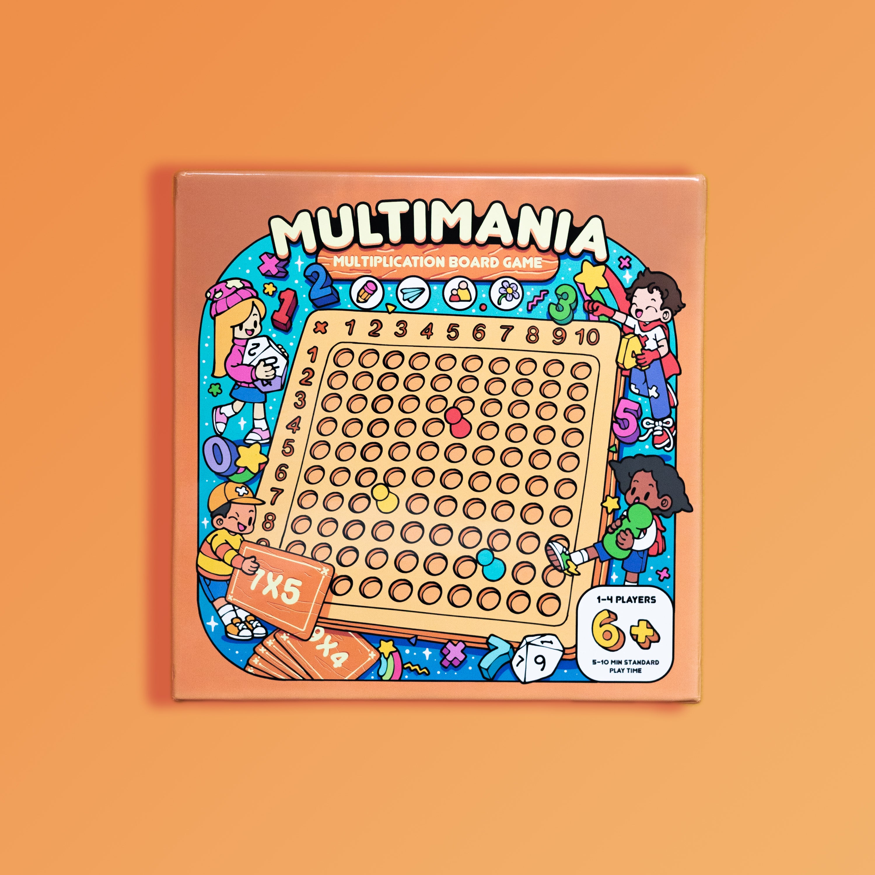 Multimani | Multiplikation brädspel